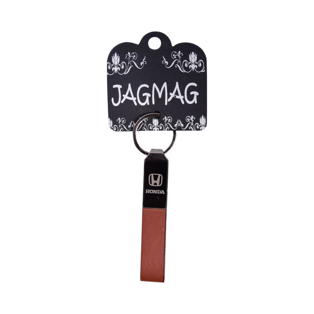 JGMG KEY CHAIN HONDA LIGHT BROWN DSC6587