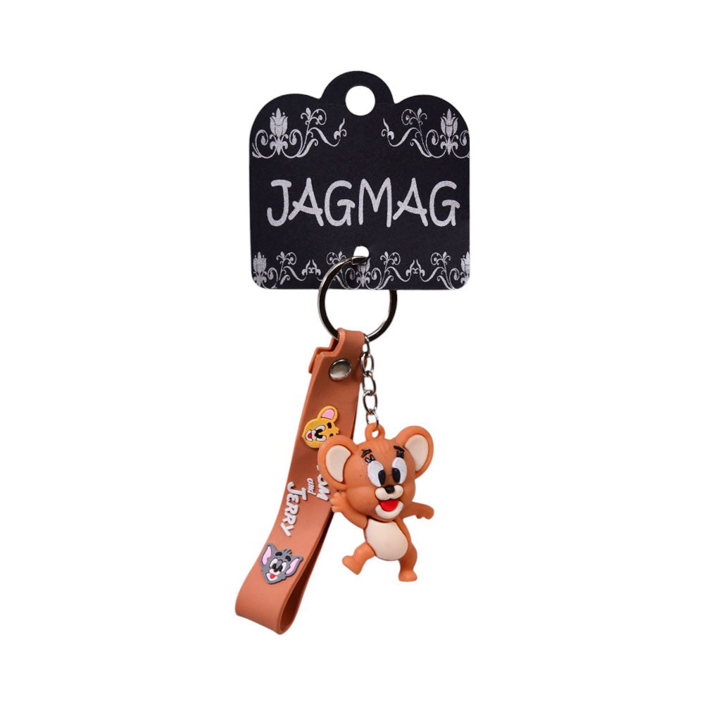 JGMG KEY CHAIN JERRY LIGHT WHITE BROWN DSC6588