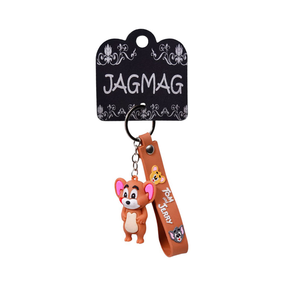 JGMG KEY CHAIN JERRY PINK WHHITE BROWN DSC6596