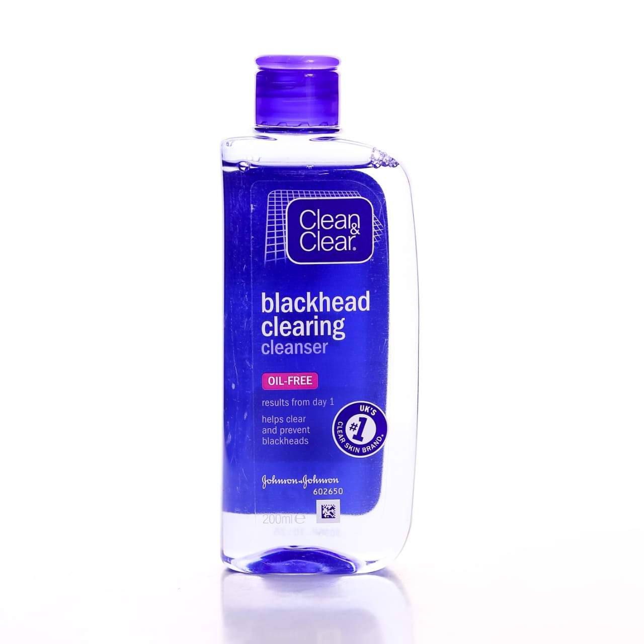CLEAN & CLEAR BLACKHEAD CLEANSER OIL FREE 200 ML