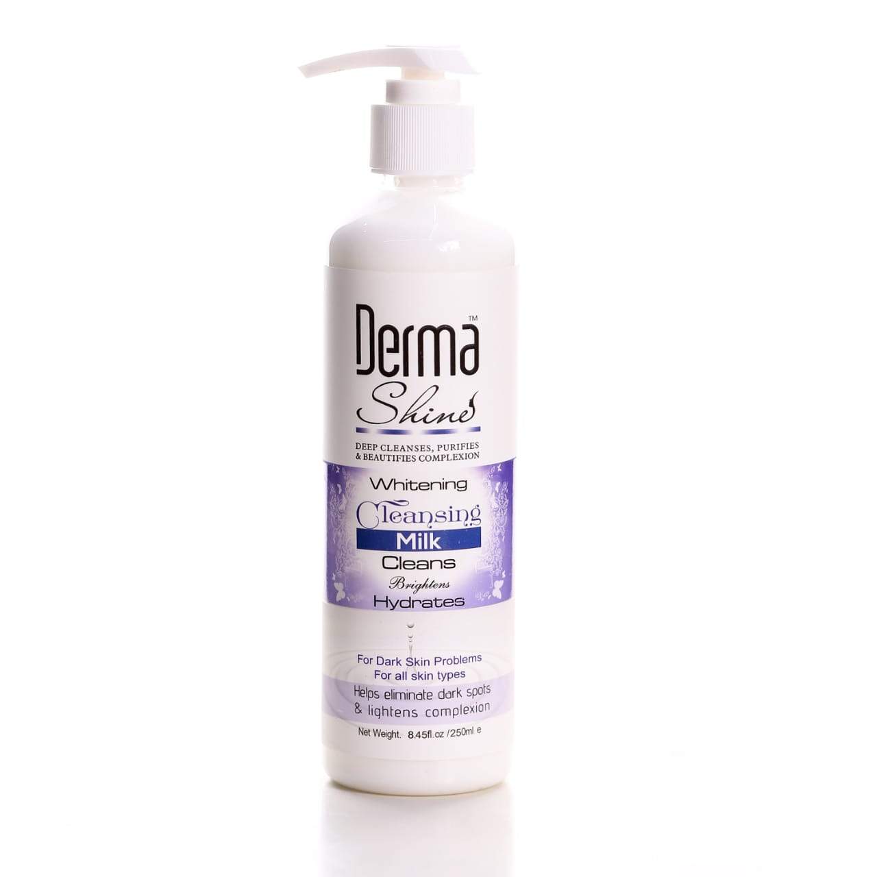 DERMA SHINE WHITENING CLEANSING MILK 250ML