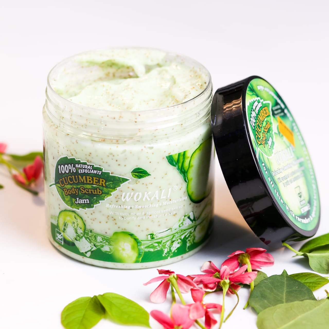 WOKALI BODY SCRUB CUCUMBER JAM 500 ML WKL372