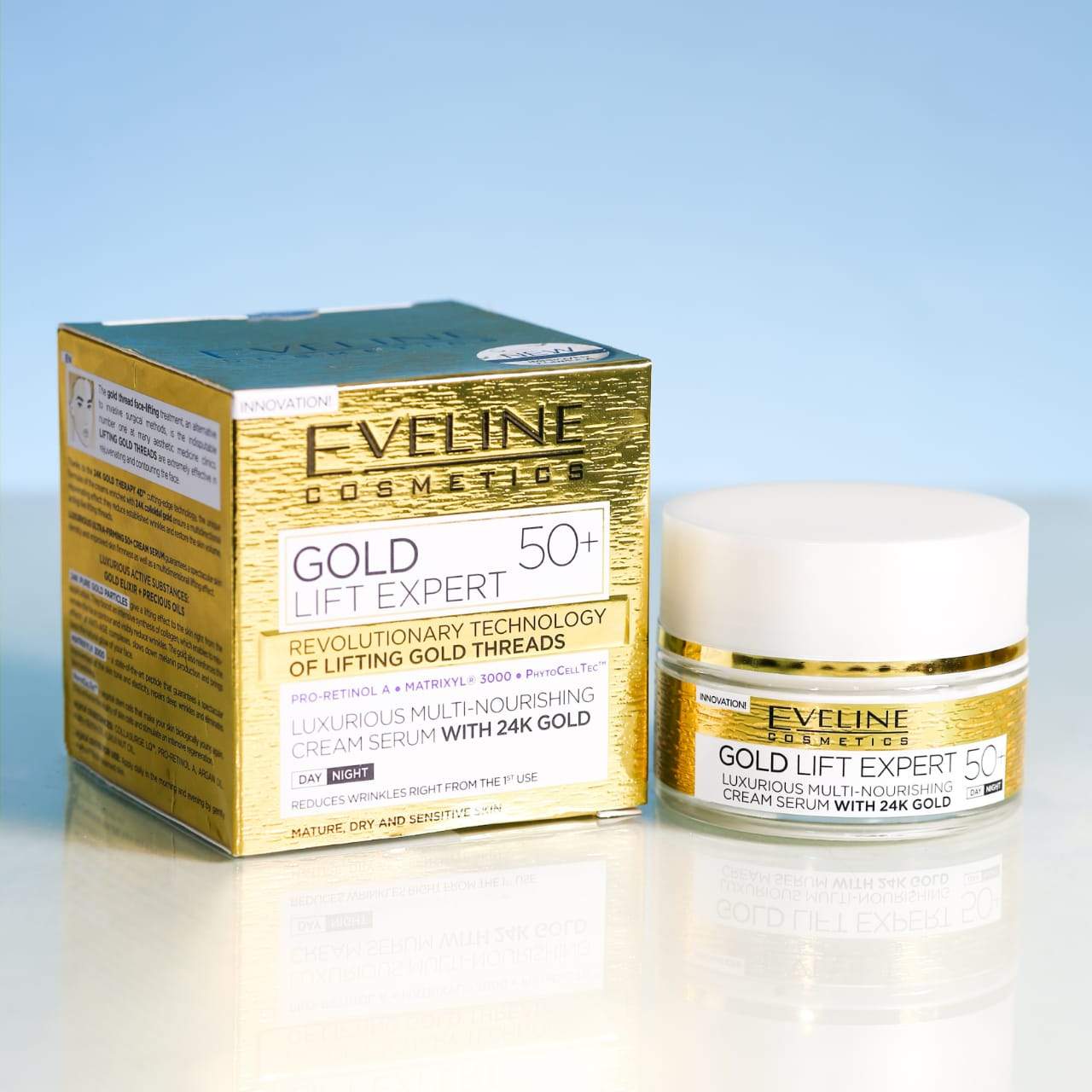 EVELINE GOLD LIFT EXPERT 50+ CREAM 50 ML