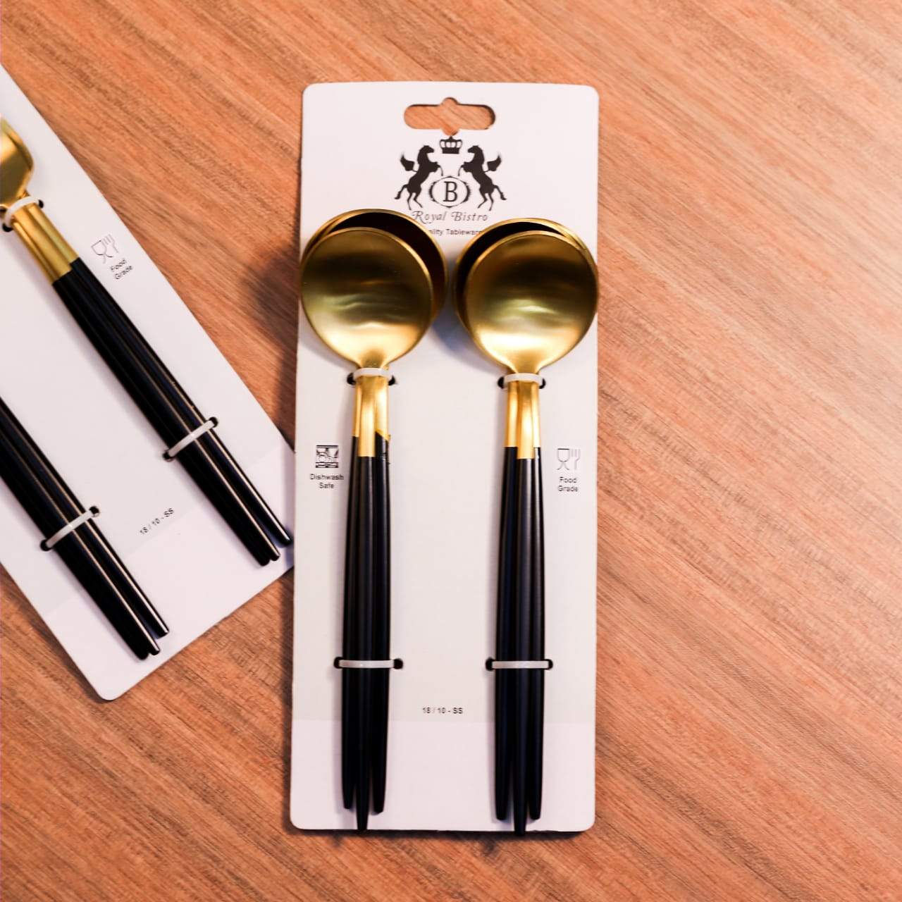 TABLE SPOON IR GOLD AND BLACK 2959