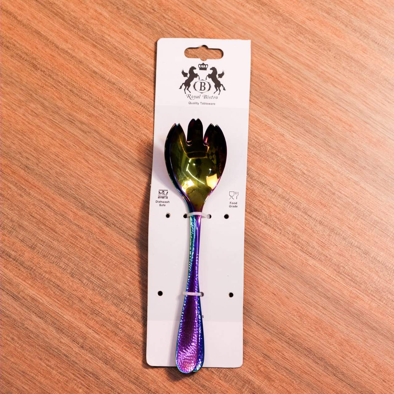 SERVING SALAD FORK RAINBOW IR 2124A