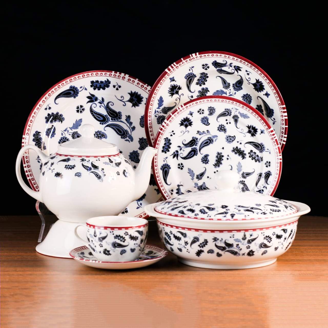 DINNER SET 85PC CLAYTON 411FA