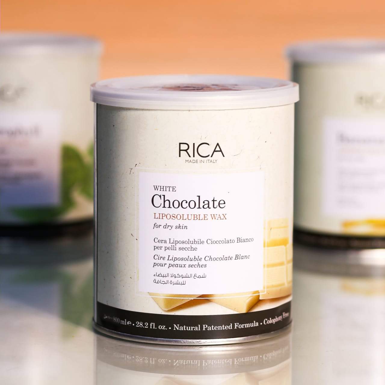 RICA LIPOSOLUBLE WAX WHITE CHOCOLATE 800 ML