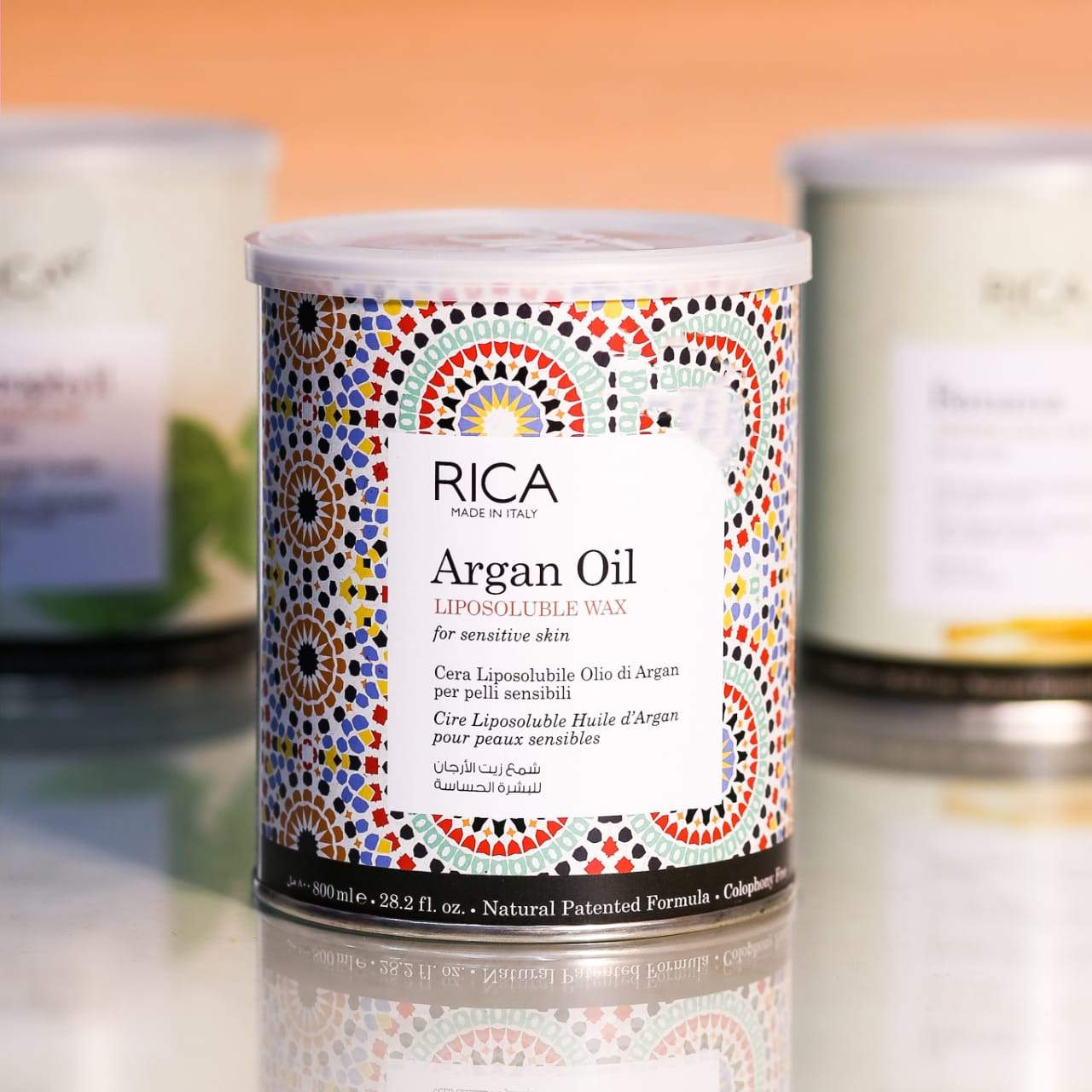 RICA LIPOSOLUBLE WAX ARGAN OIL 800 ML