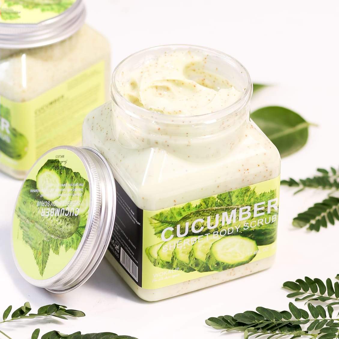 WOKALI BODY SCRUB CUCUMBER SHERBET IR WKL 605 500 ML