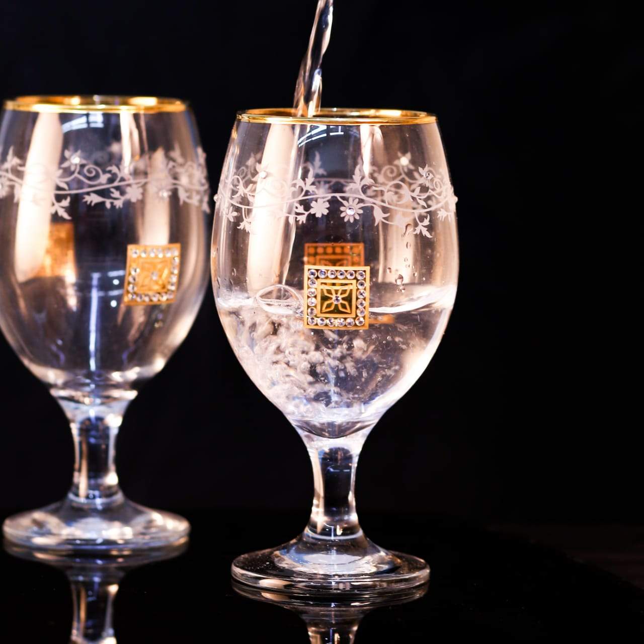 GLASS CANBA TRENDY GOLD 44417 BASIC (Pack 6)