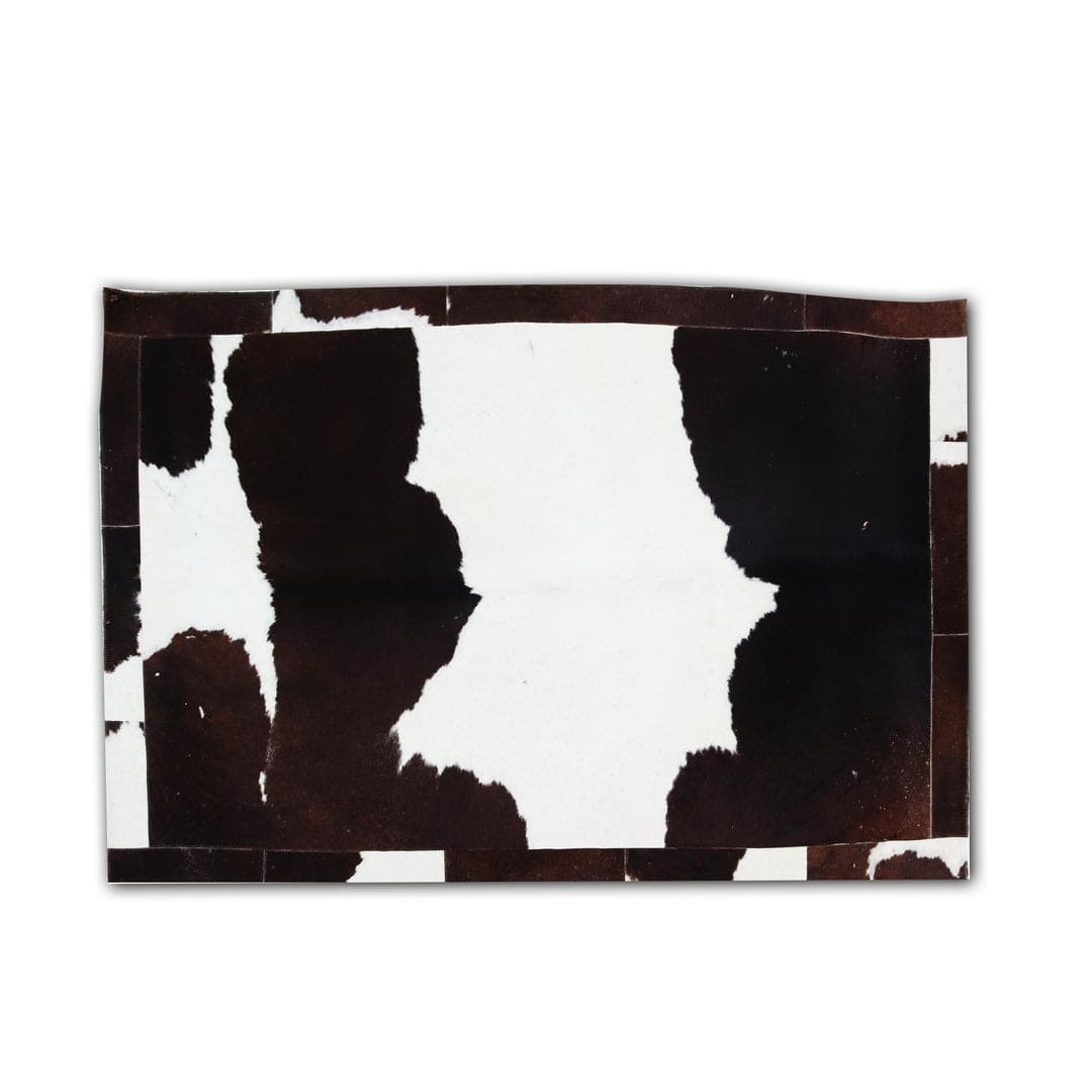 Cow Skin Patchwork Rug 3x5 ft