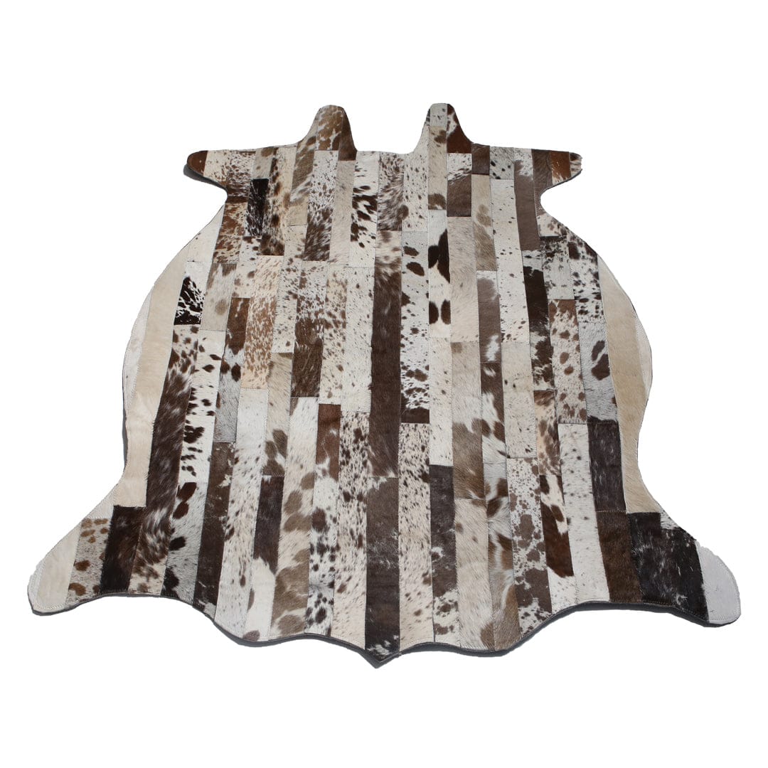 Cow Skin Patchwork Rug 3x5 ft