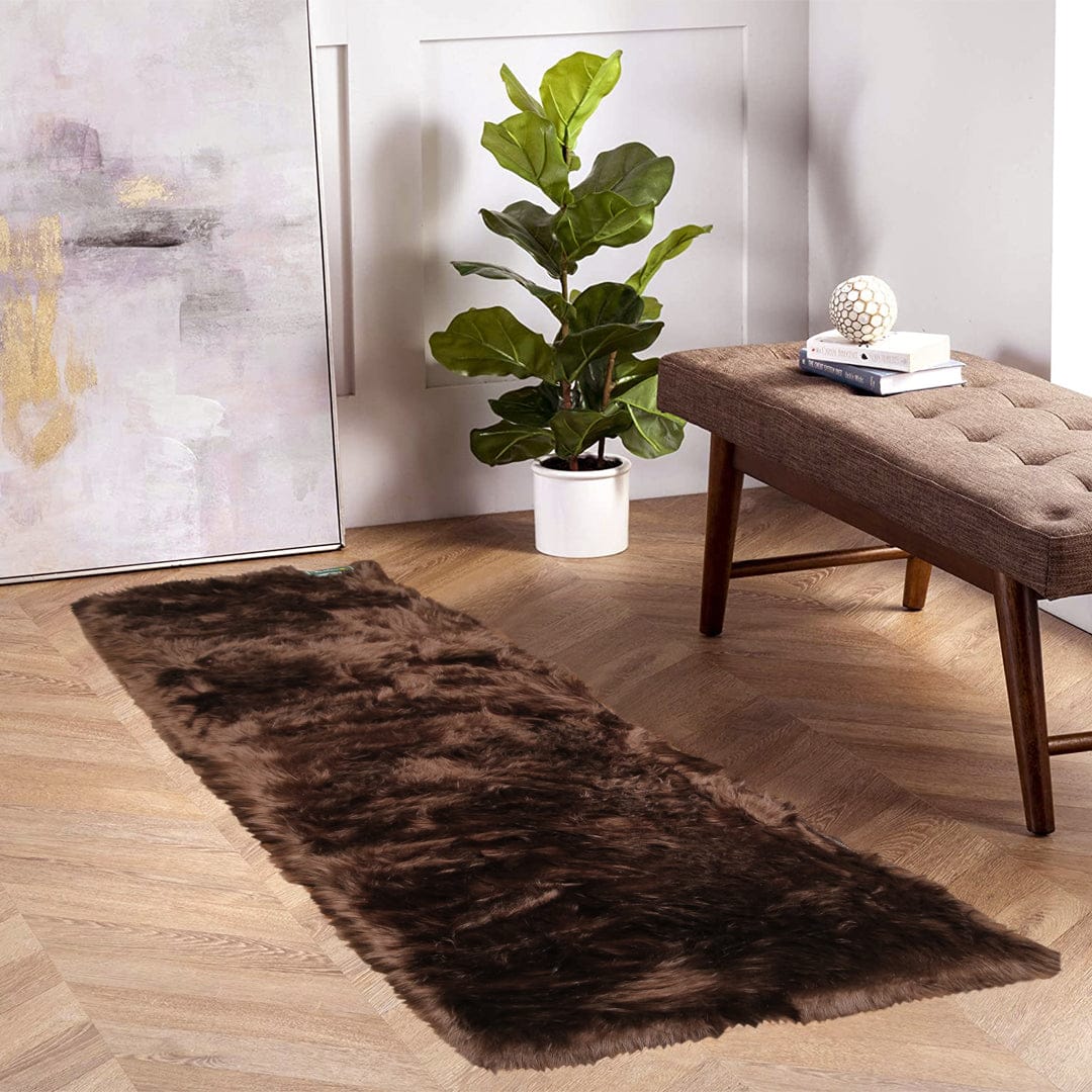 ORIENTAL FUR RUG 2X6