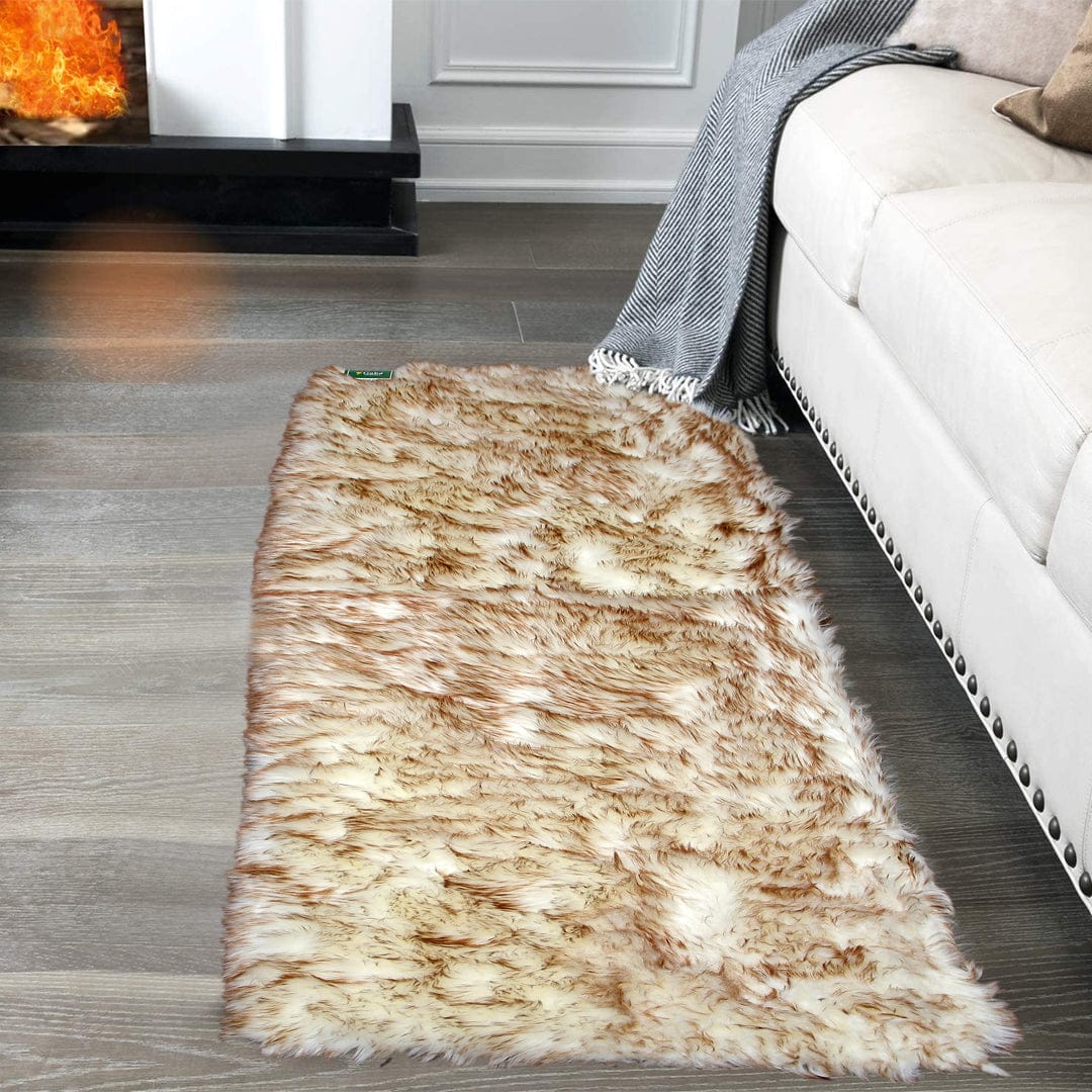 ORIENTAL FUR RUG 2X6