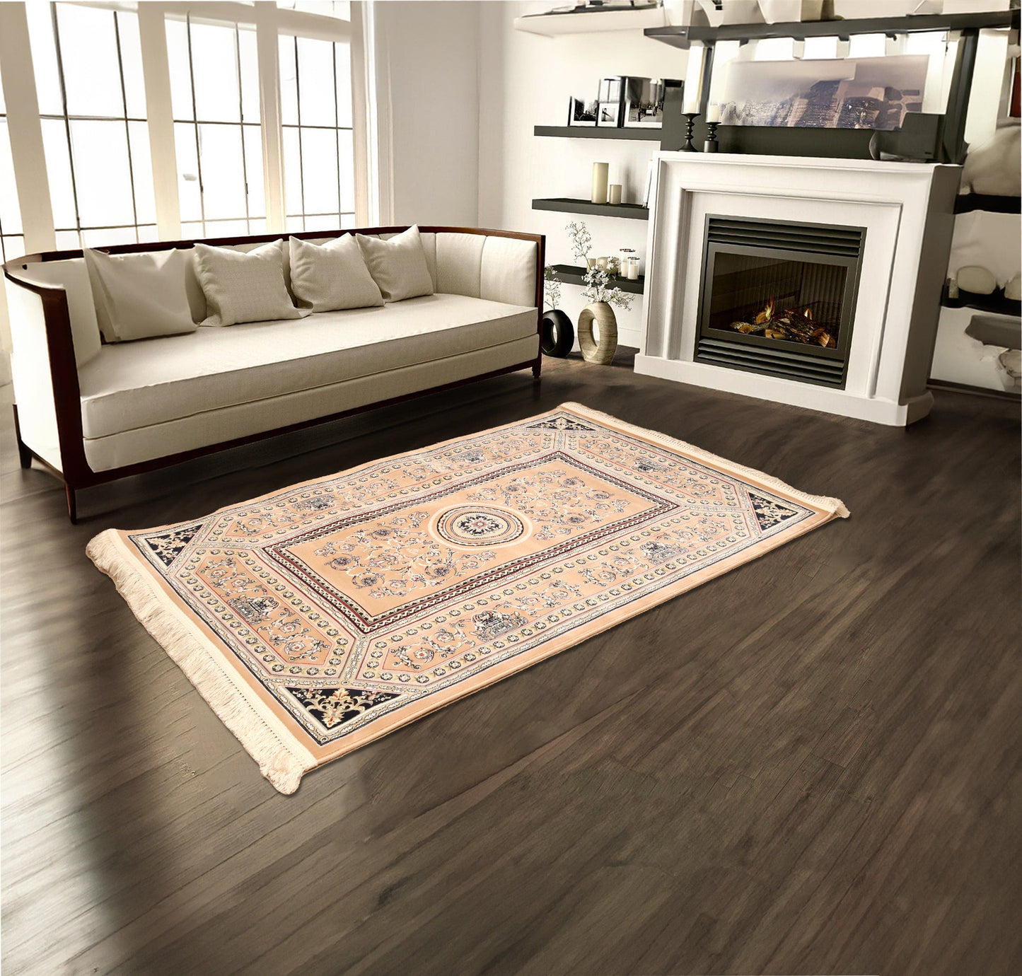 Fine Persian Khas Rug 4x6 ft