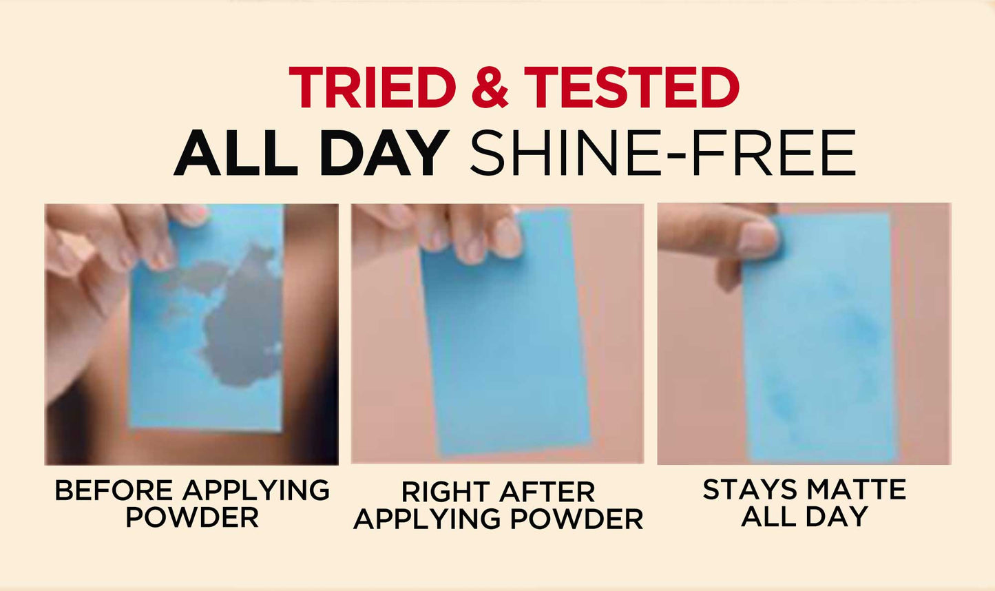 LOREAL INFALLIBLE OIL KILLER POWDER SPF32 128 NATURAL BUFF