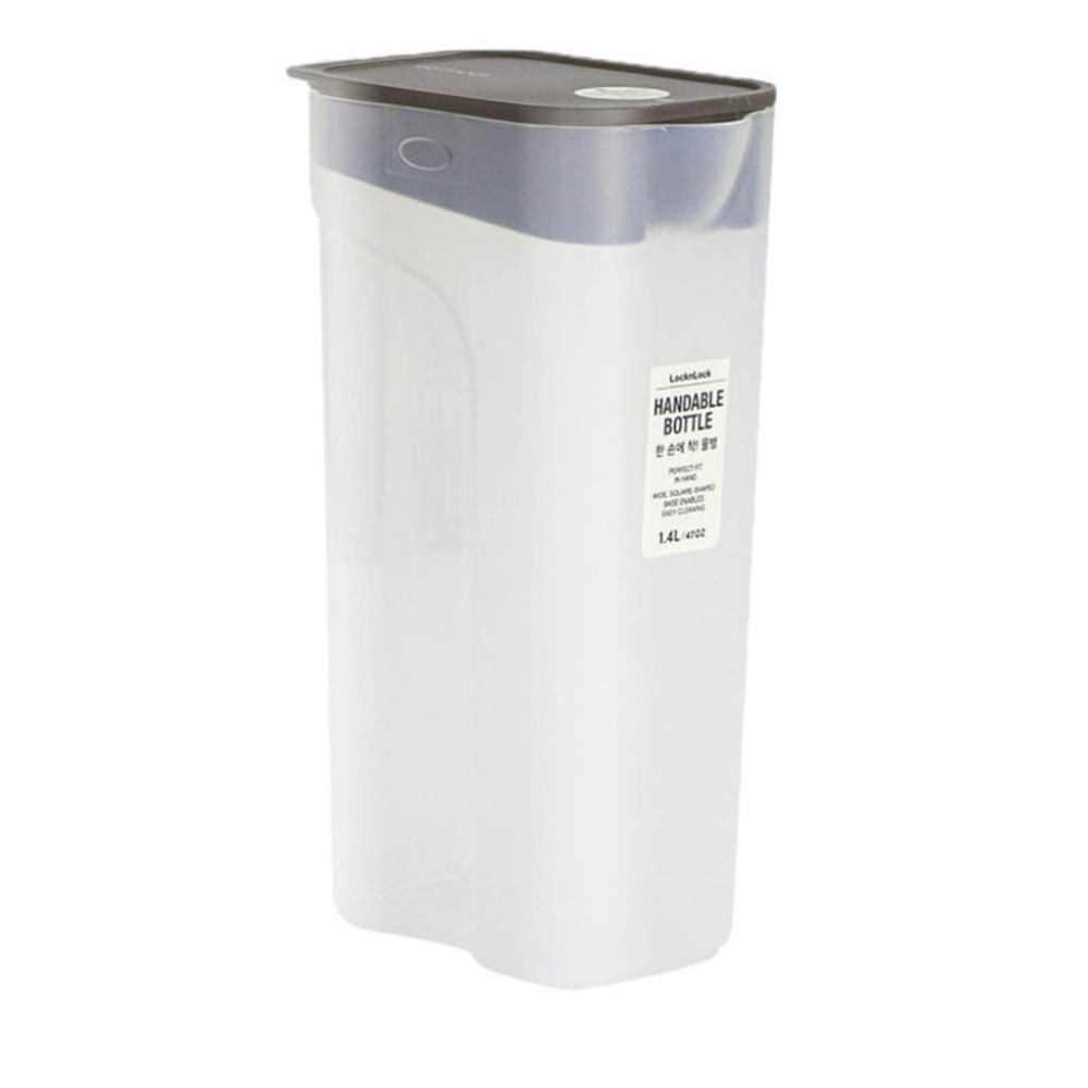 LOCK & LOCK ONE HANDED JUG GREY LLHAP817GRY 1.4LTR