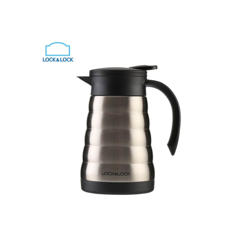 LOCK & LOCK TOWER VACUUM COFFE POT 600 ML SILVER 1441 SLV