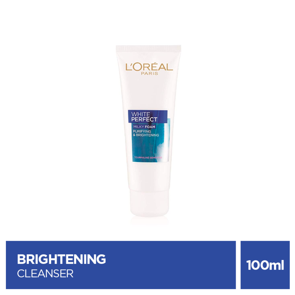 LOREAL PARIS WHITE PERFECT MILKY FOAM 100 ML