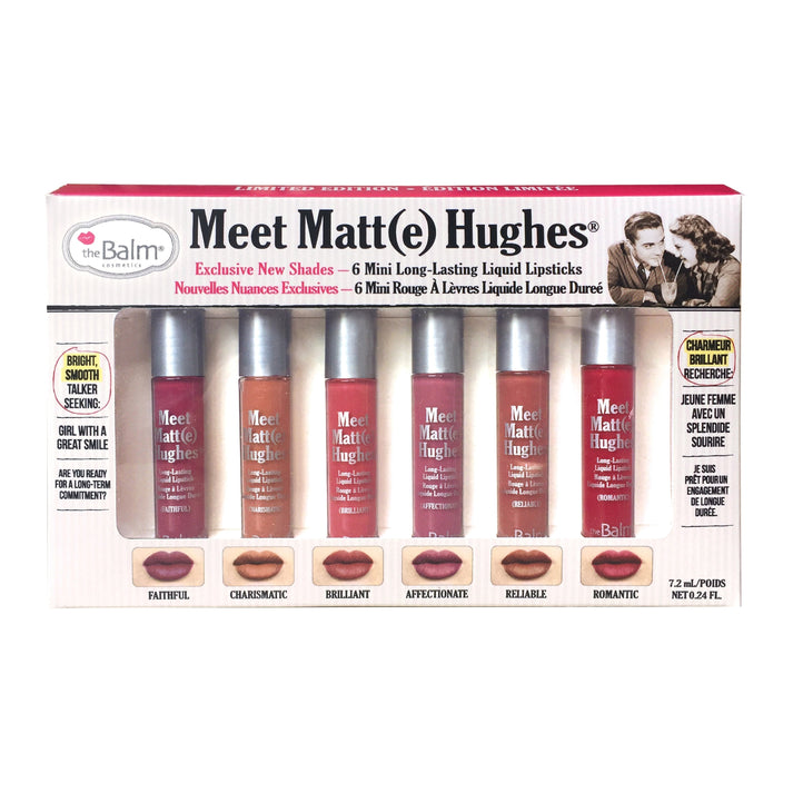 THE BALM MEET MATTE HUGHES MINI LIP SET VOL 2