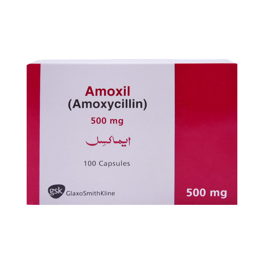 AMOXIL 500MG CAP 100S
