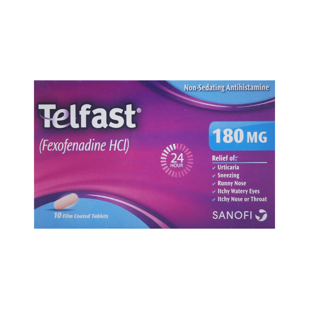 TELFAST 180MG TAB
