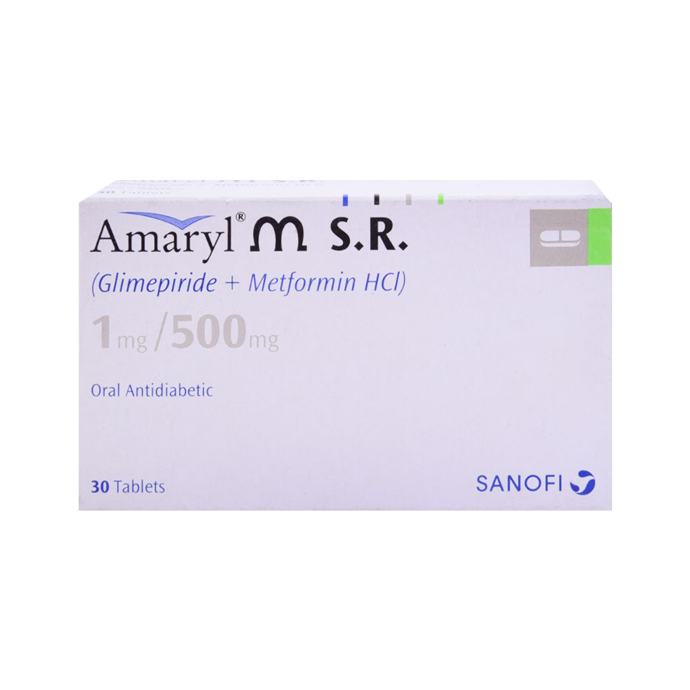 AMARYL MSR 1/500MG TAB