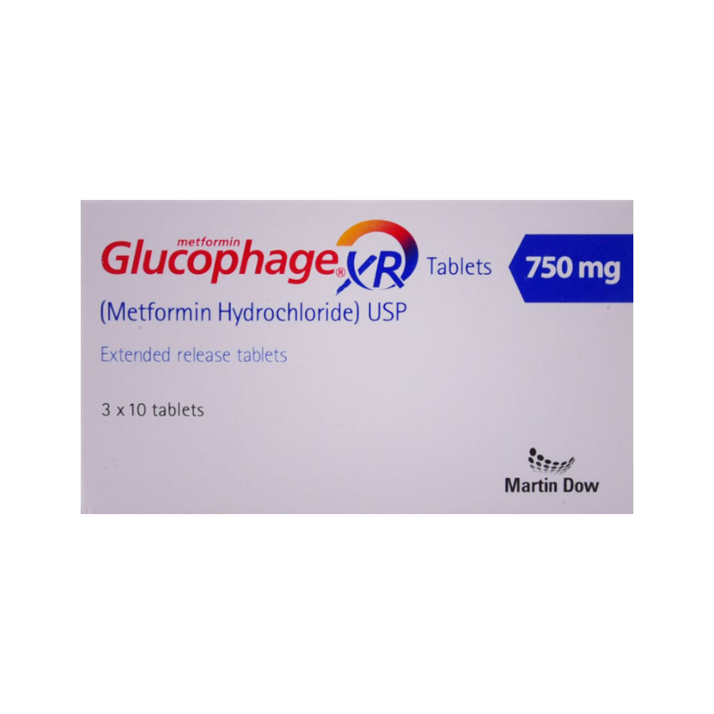 GLUCOPHAGE XR 750MG TAB