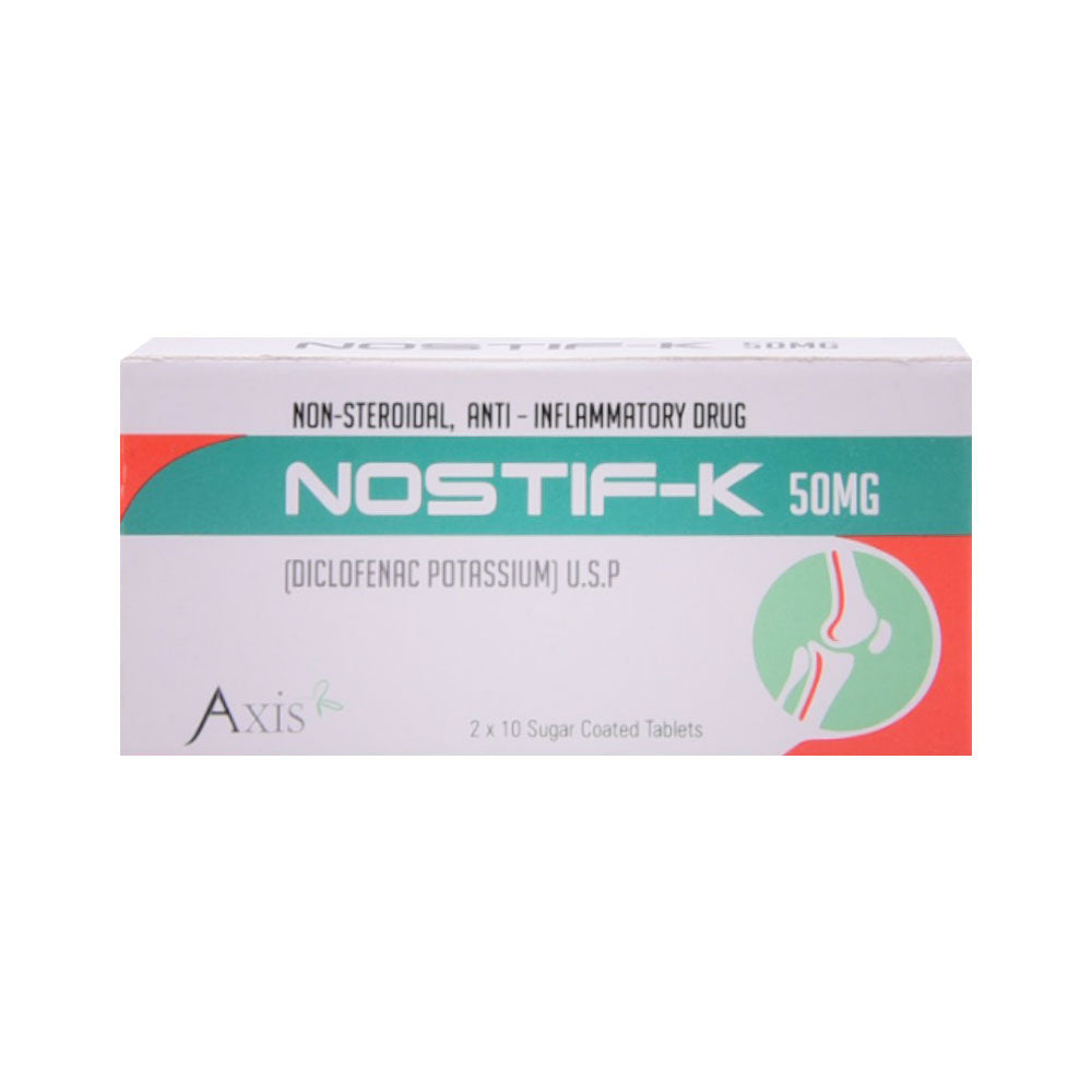 NOSTIF K 50MG TAB