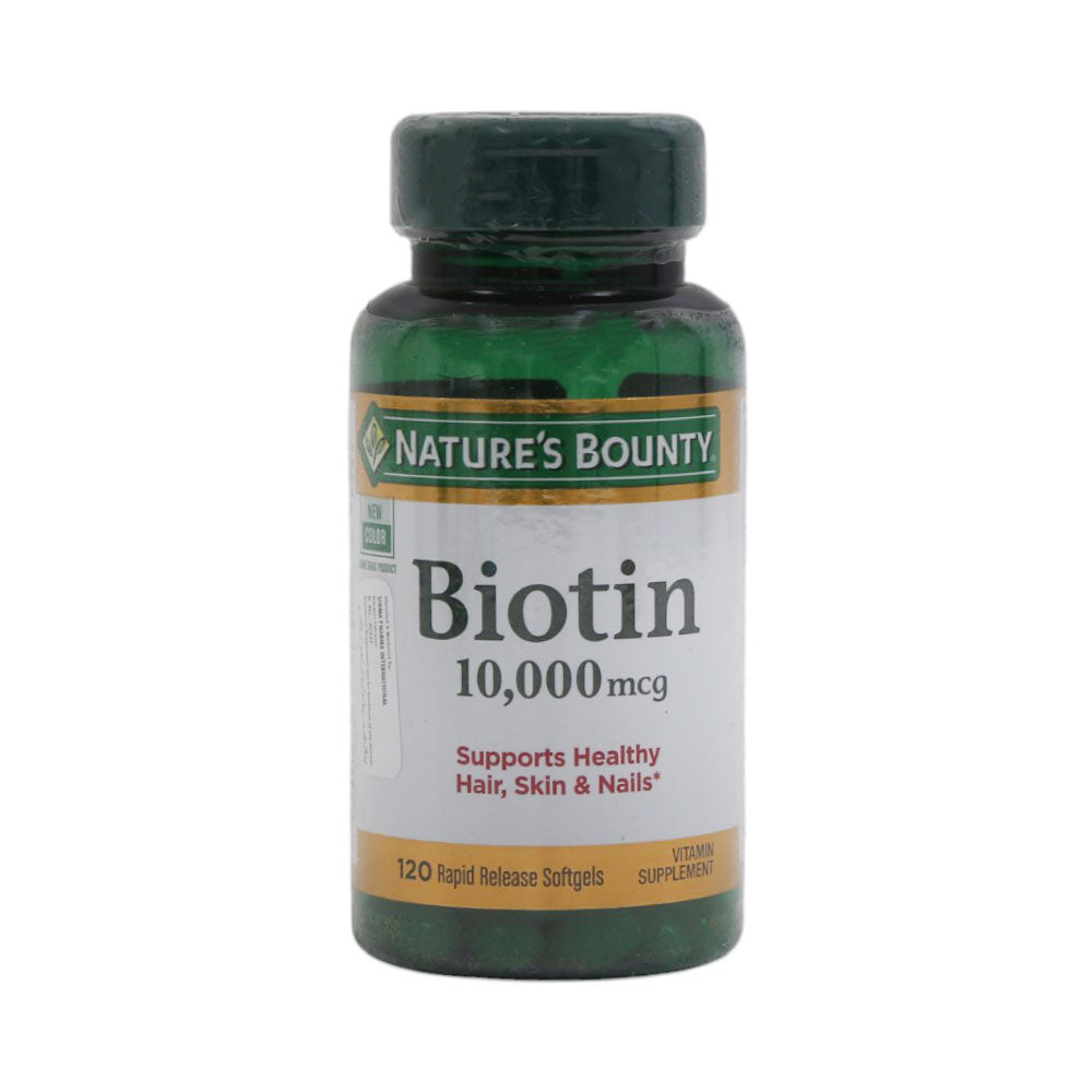 N B BIOTIN 10000MCG 120S