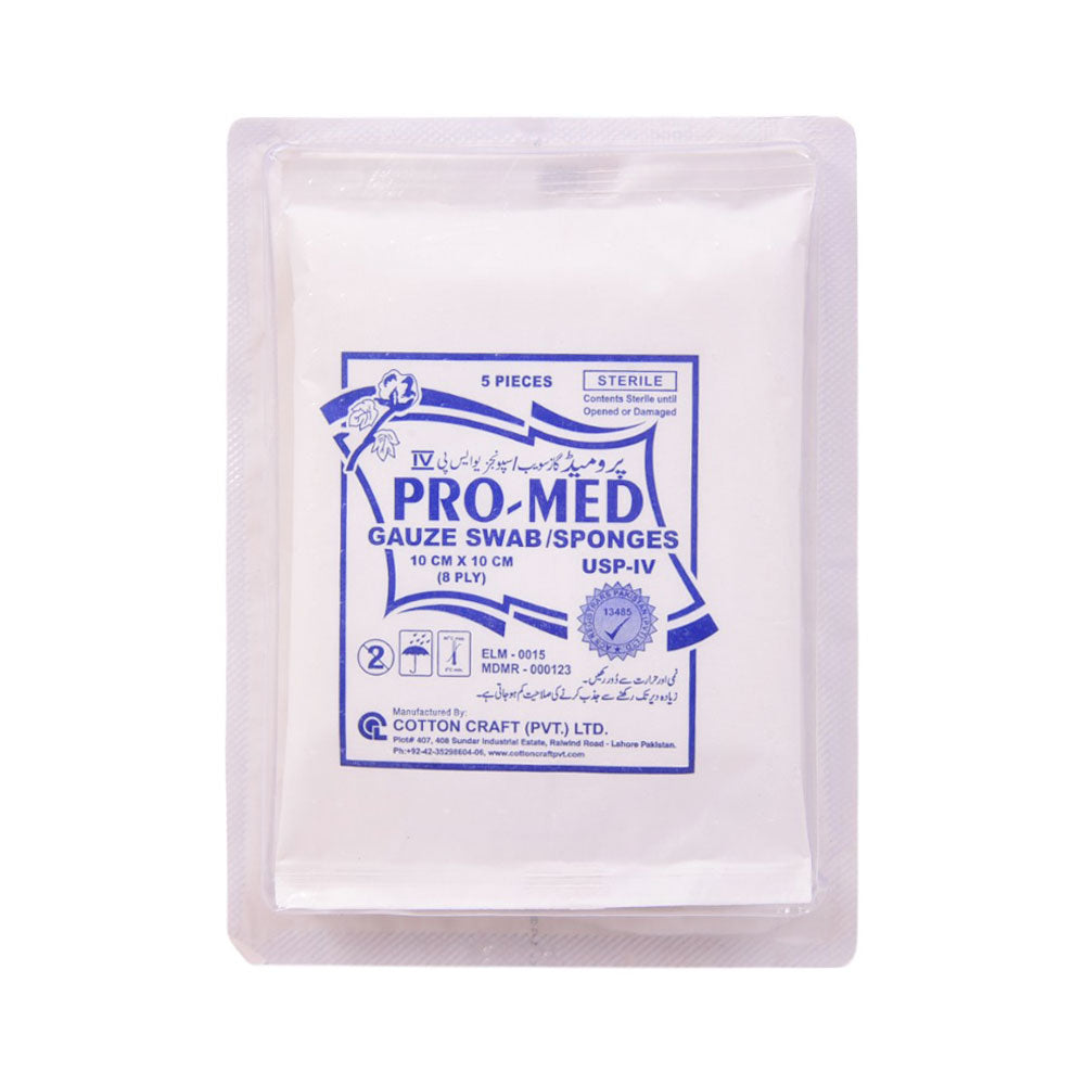PRO MED GUAZE 10*10