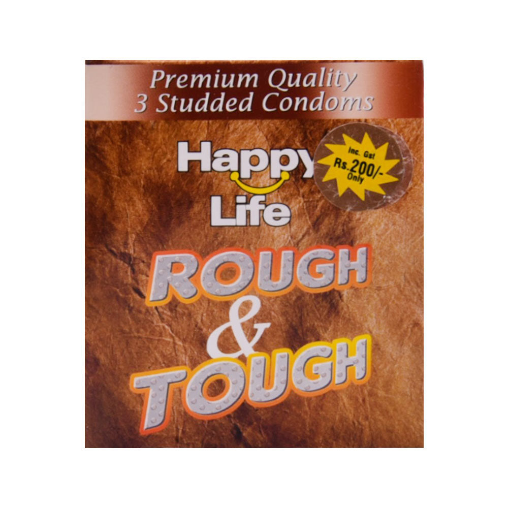 CONDOM HAPPY LIFE ROUGH TOUGH
