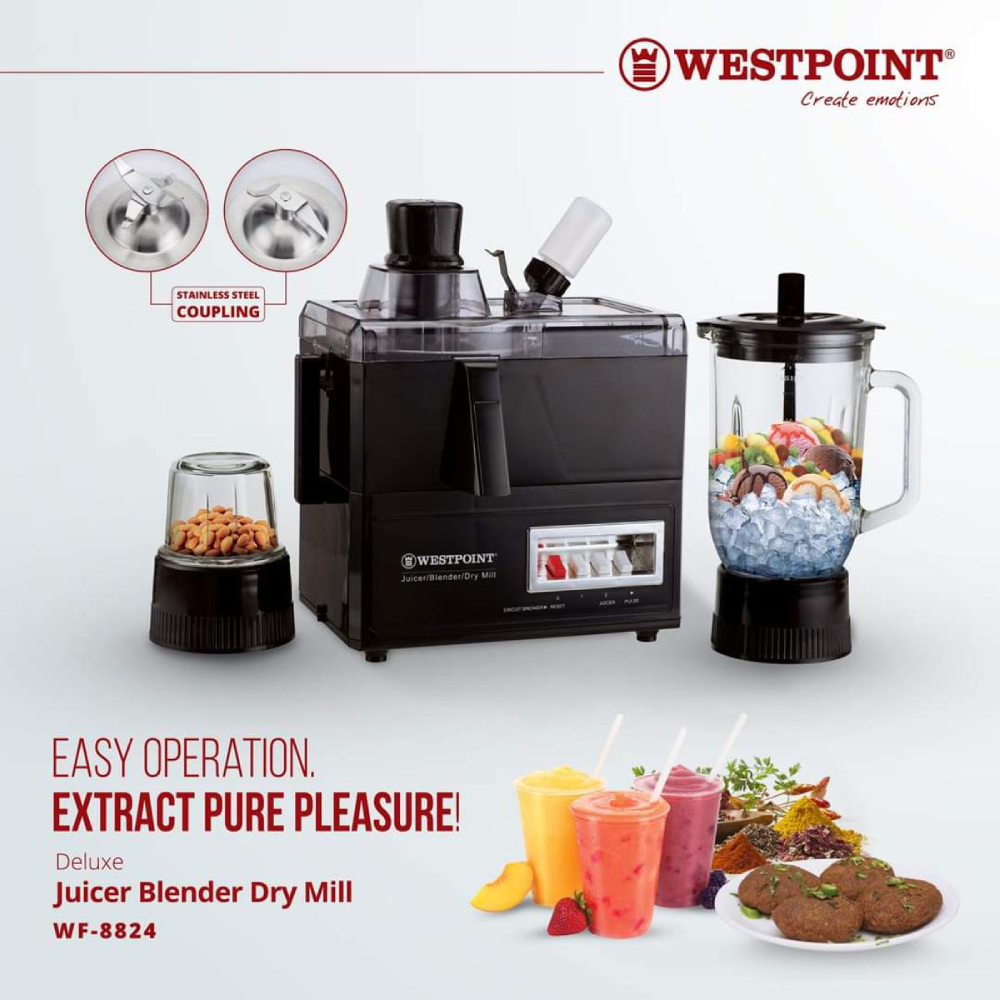 WEST POINT JUICER BLENDER GRINDER 8824