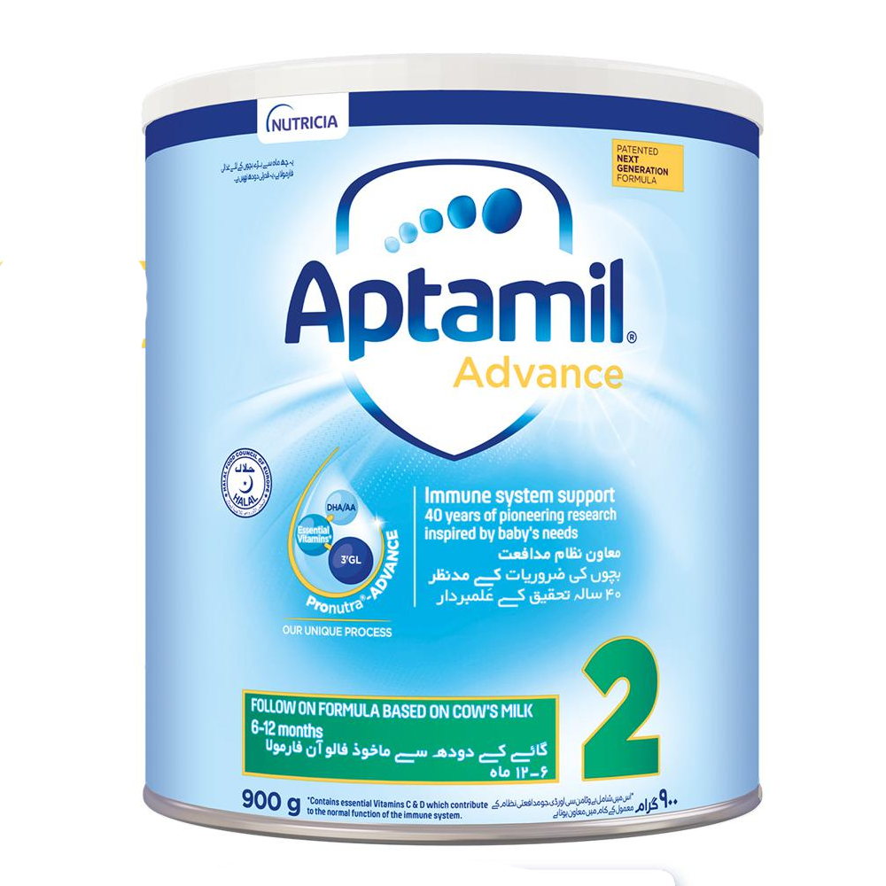 APTAMIL Milk Powder 6-12 Months Stage2 800GM – Al-Fatah