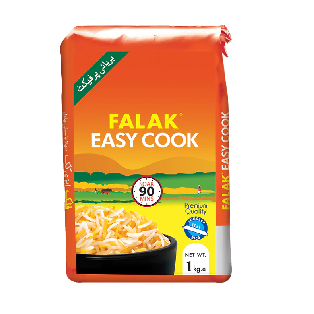 FALAK EASY COOK SELLA BASMATI RICE 1KG AlFatah
