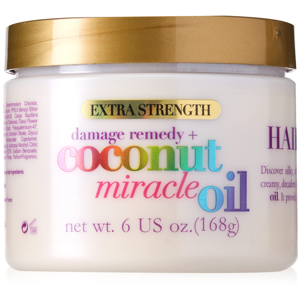 OGX HAIR MASK DAMAGE REMEDY + COCONUT MIRACLE OIL 168ML