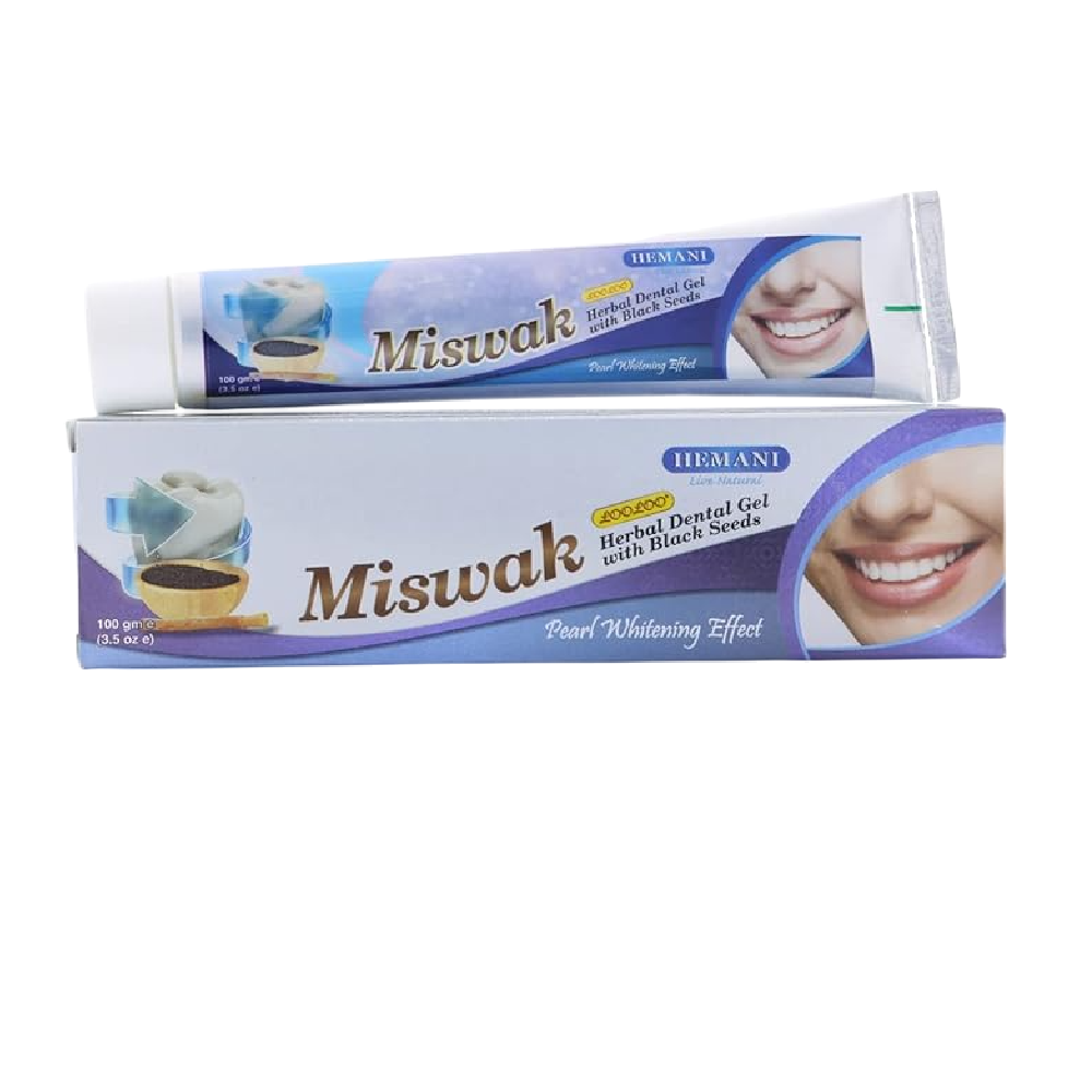 HEMANI TOOTH PASTE MISWAK DENTAL GEL 100 GM