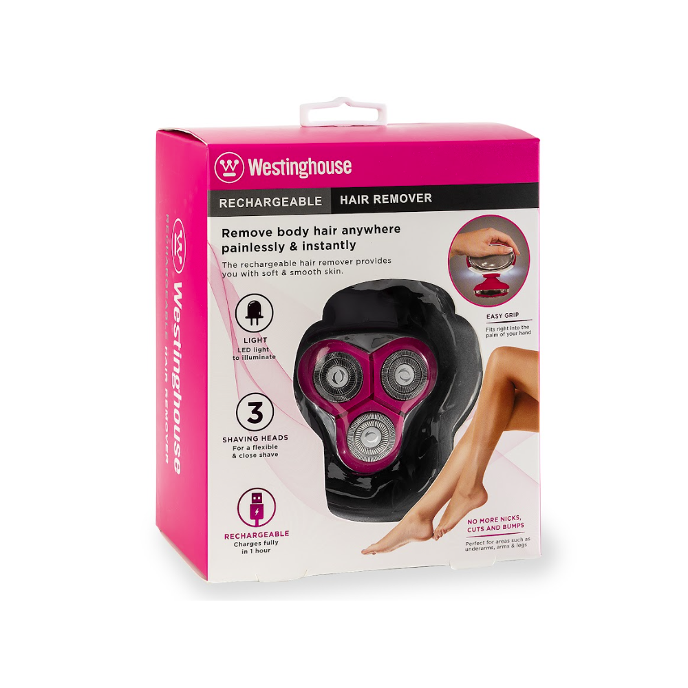 WESTINGHOUSE LADIES RECHARGEABLE HAIR REMOVER WH1130