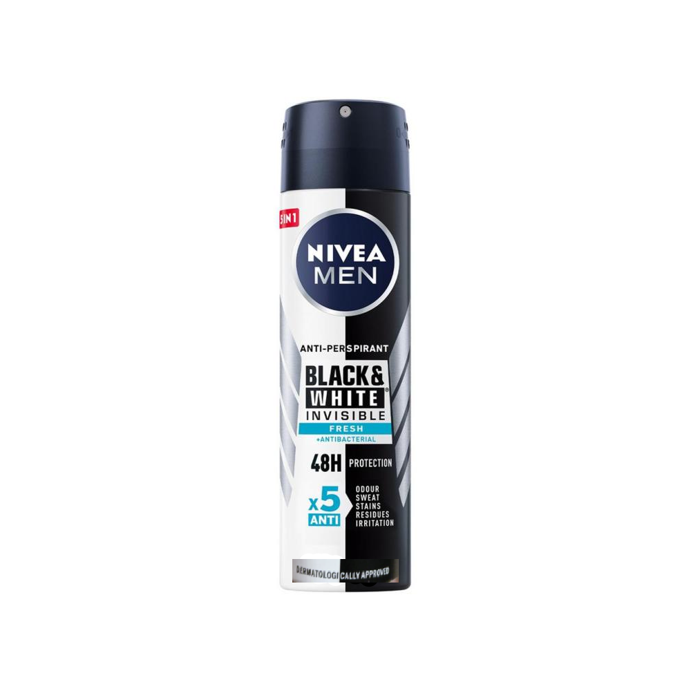 NIVEA MEN DEODORANT INVISIBLE FRESH 150 ML