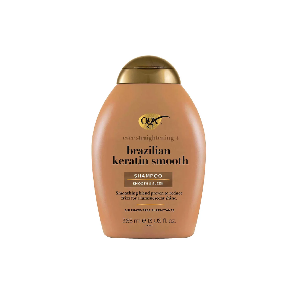 OGX SHAMPOO BRAZILIAN KERATIN SMOOTH & SLEEK 385 ML