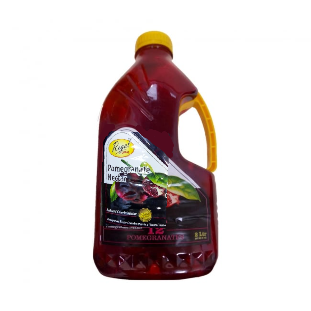 REGAL SIPRUS JUICE POMEGRANATE NECTAR BOTTLE 2 LTR