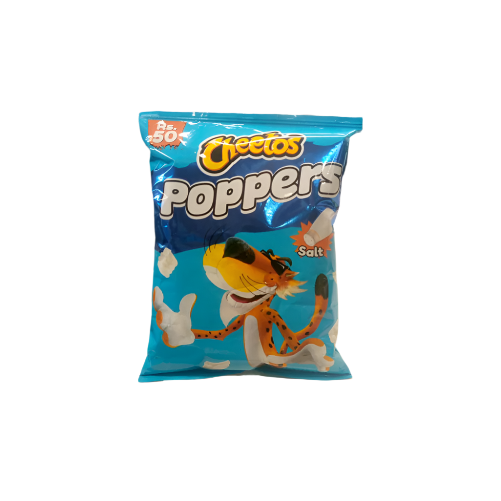 CHEETOS SNACKS POPPERS SALT 28 GM