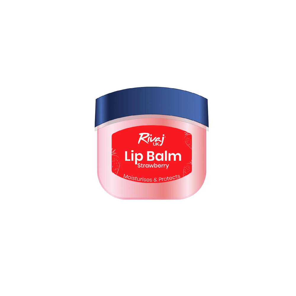 RIVAJ 8G STRAWBERRY JAR LIP BALM