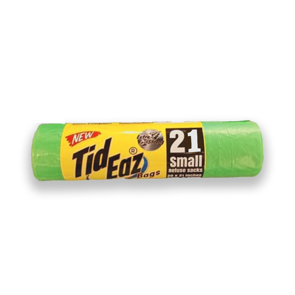 TID EAZ GARBAGE BAGS NO.21 SMALL 20X21