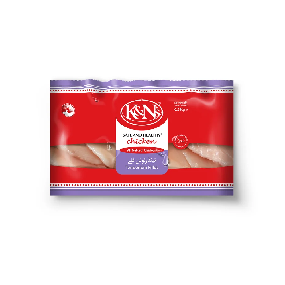 K AND N TENDERLOIN FILLET 500 GM