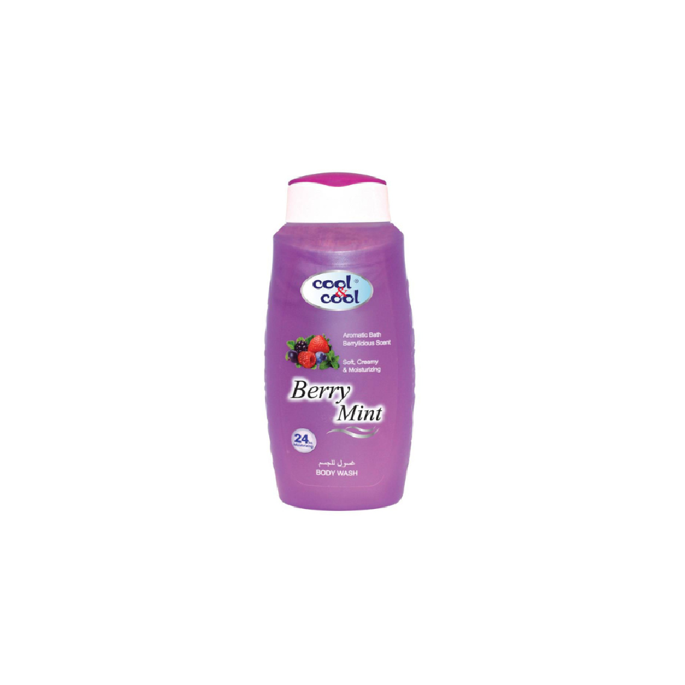 COOL & COOL SHOWER GEL BERY MINT 250 ML