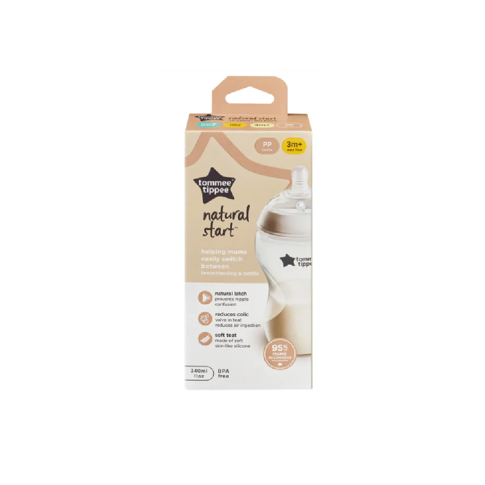 TOMMEE TIPPEE NATURAL START PP BOTTLE 340 ML