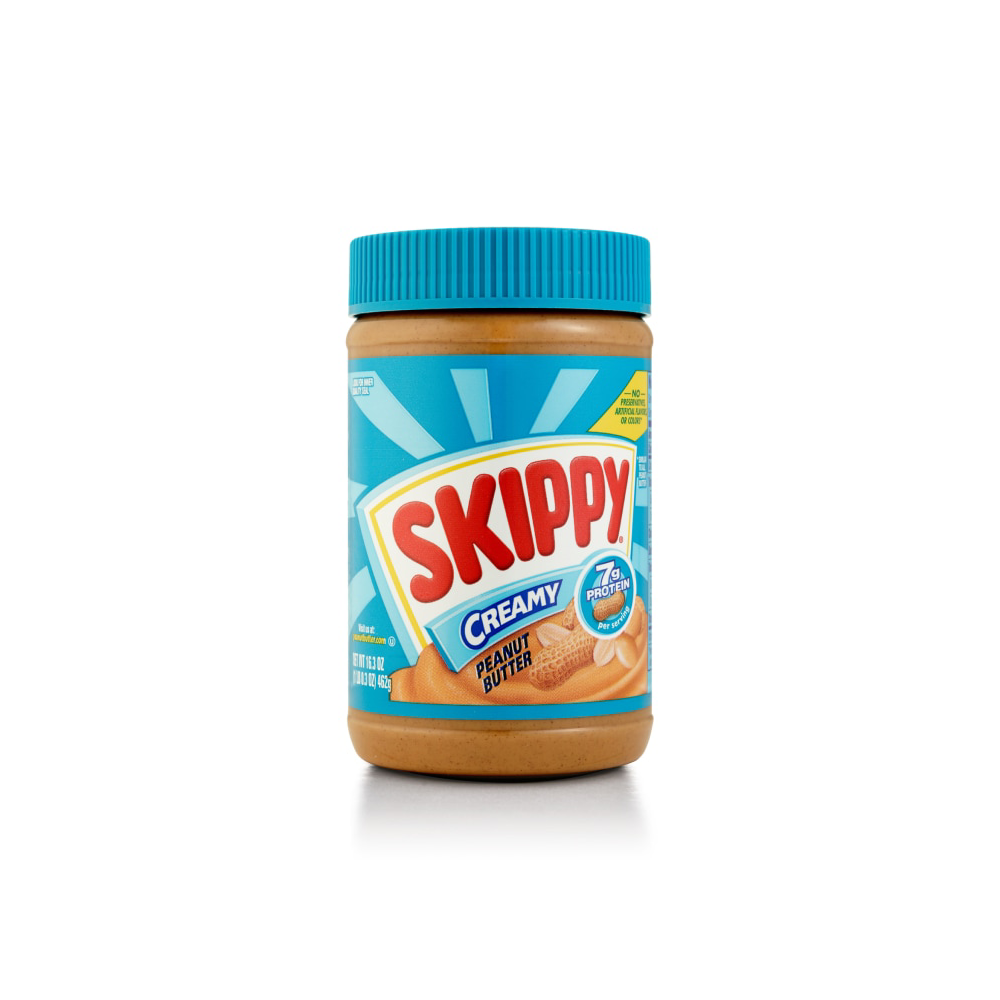 SKIPPY SPREAD PEANUT BUTTER CREAMY EXTRA SMOOTH 454 GM