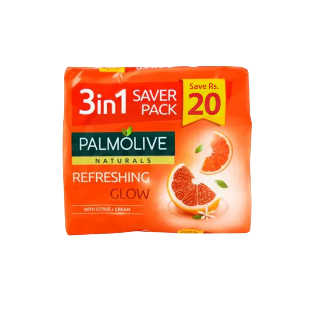 PALMOLIVE SOAP REFRESHING CITRUS AND CREAM 3X98 GM