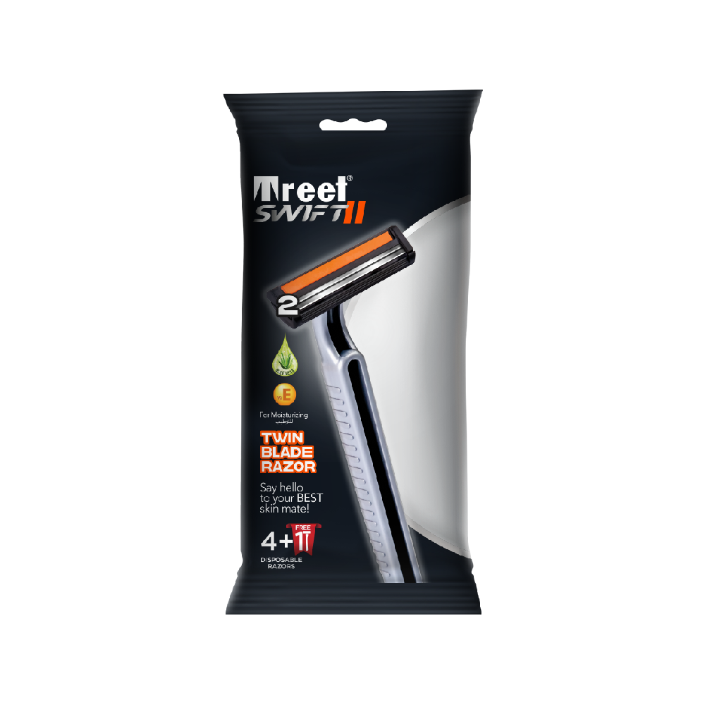 TREET SWIFT II (4+1 FREE RAZOR) PROMO PACK